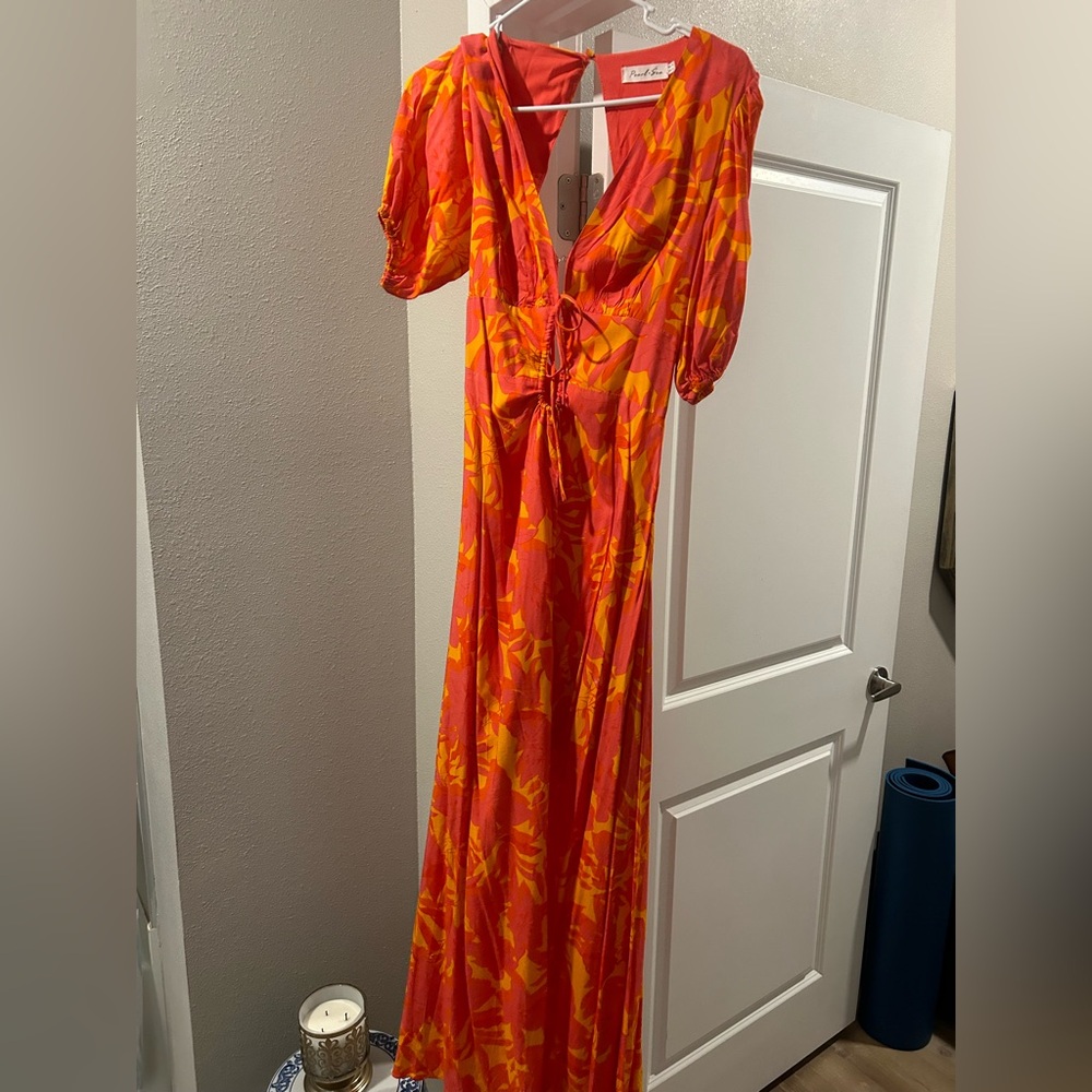 Petal and sea sundress